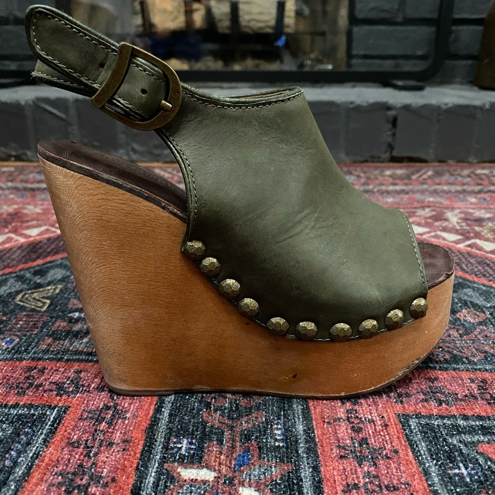 Jeffrey Campbell wedges. Size 5.5.